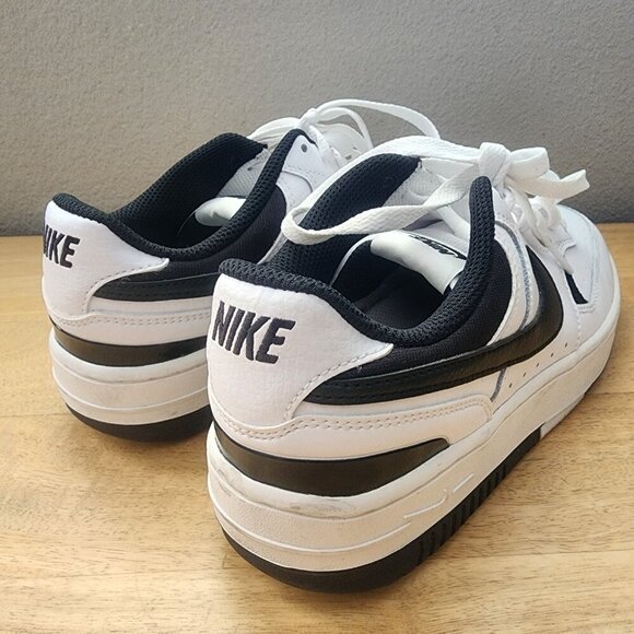 Nike Gamma Force White Black DX9176-100 Basketball Shoes Womens Sz 7 - Picture 2 of 11